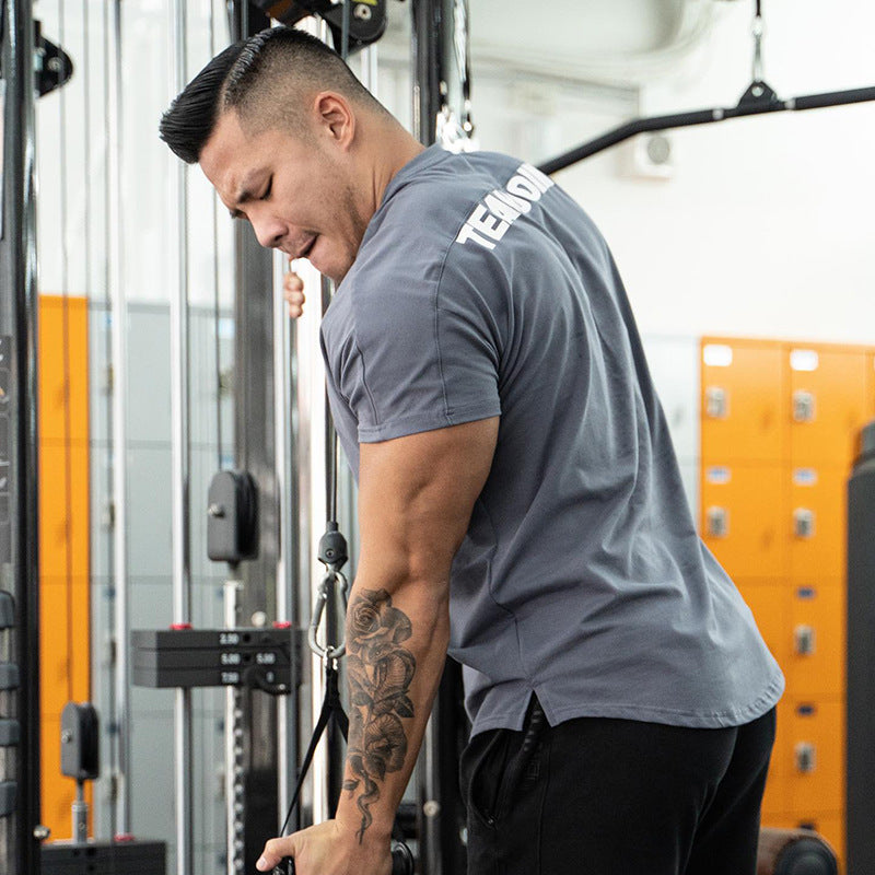 Men's Sports Fitness Outdoor Casual Sports T-shirt