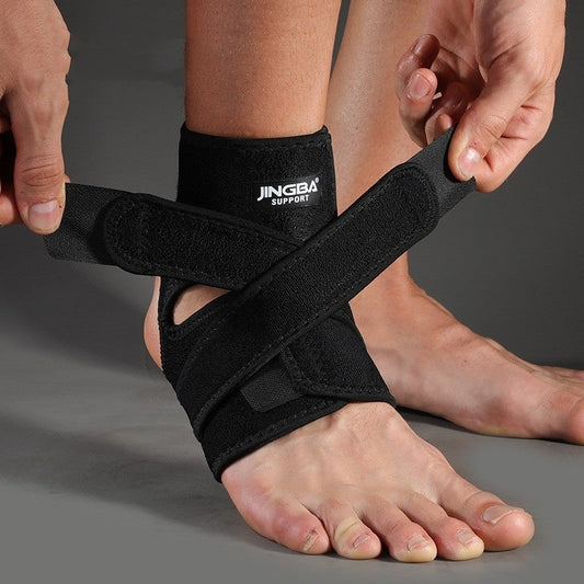 Protection chevillère ajustable noire pour fitness et musculation Weightlifting Fitness